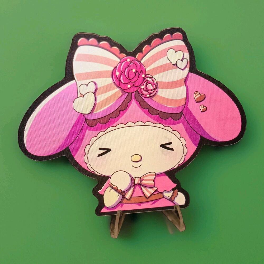 My Melody Cute 3D Motion Lenticular Car Laptop Decal Sticker Peeker